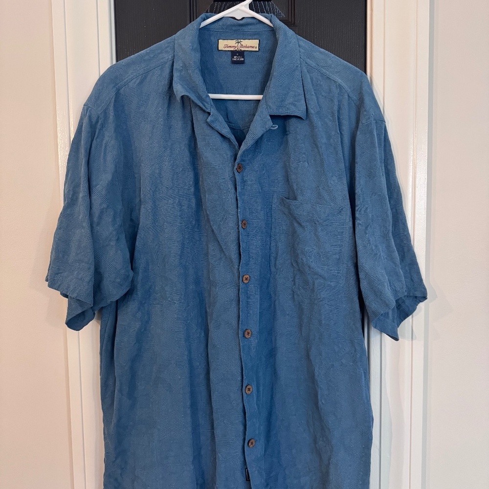 Tommy Bahama Blue Short Sleeve